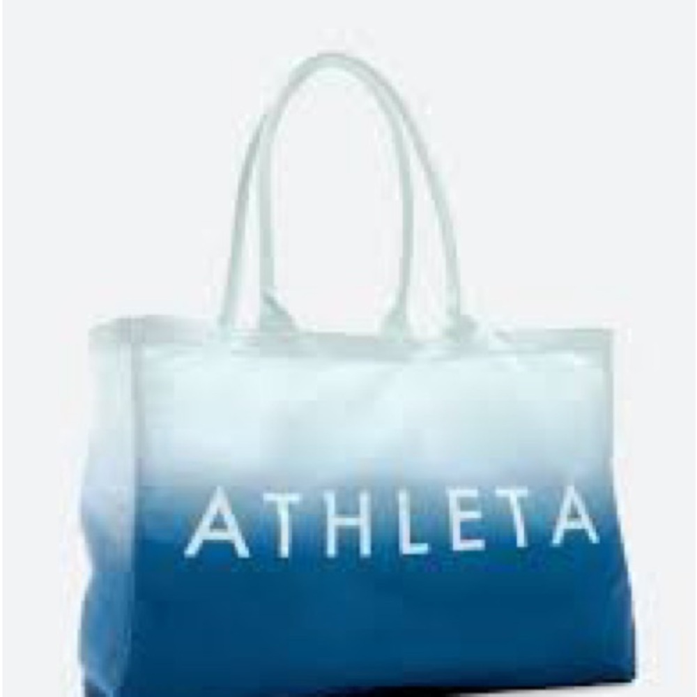 Athleta Blue Gradient Tote NWOT - Picture 2 of 5